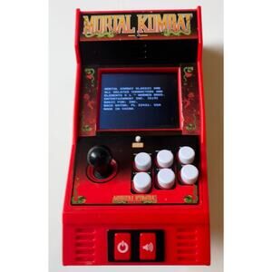 Working Condition Mortal Kombat Classic Arcade Mini Handheld 6" Basic Fun 09626